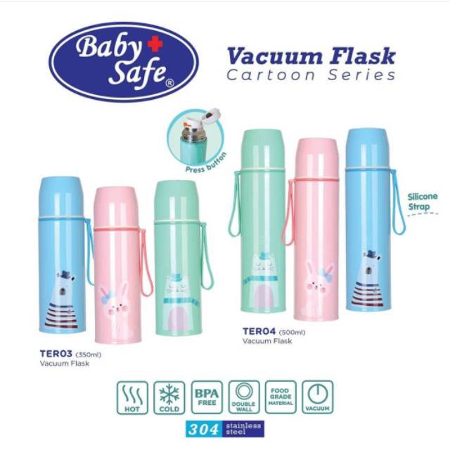 Baby Safe Vacuum Flask (Tersedia varian warna dan ukuran) TER04