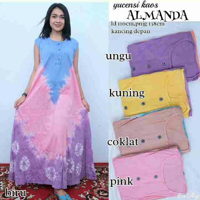 Long Gamis Yukensi Alamanda Ori Ziray Batik