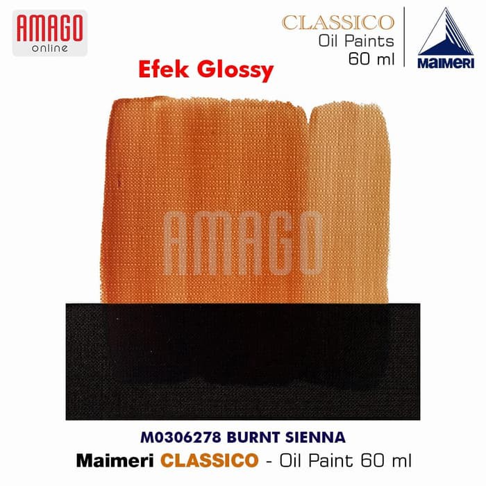 MAIMERI Classico - Oil Paint - Burnt Sienna - 60ml - M0306278