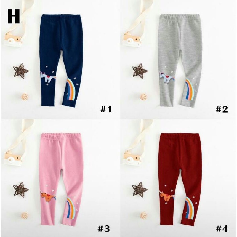 LR232 H LEGGING ANAK PEREMPUAN BAHAN KATUN