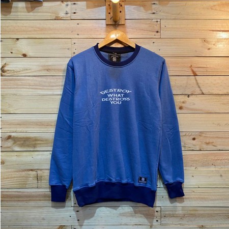 SWEATER CREWNECK PRIA MOTIF PRINTING ART ABSTRAK SWETER PRIA [COD]