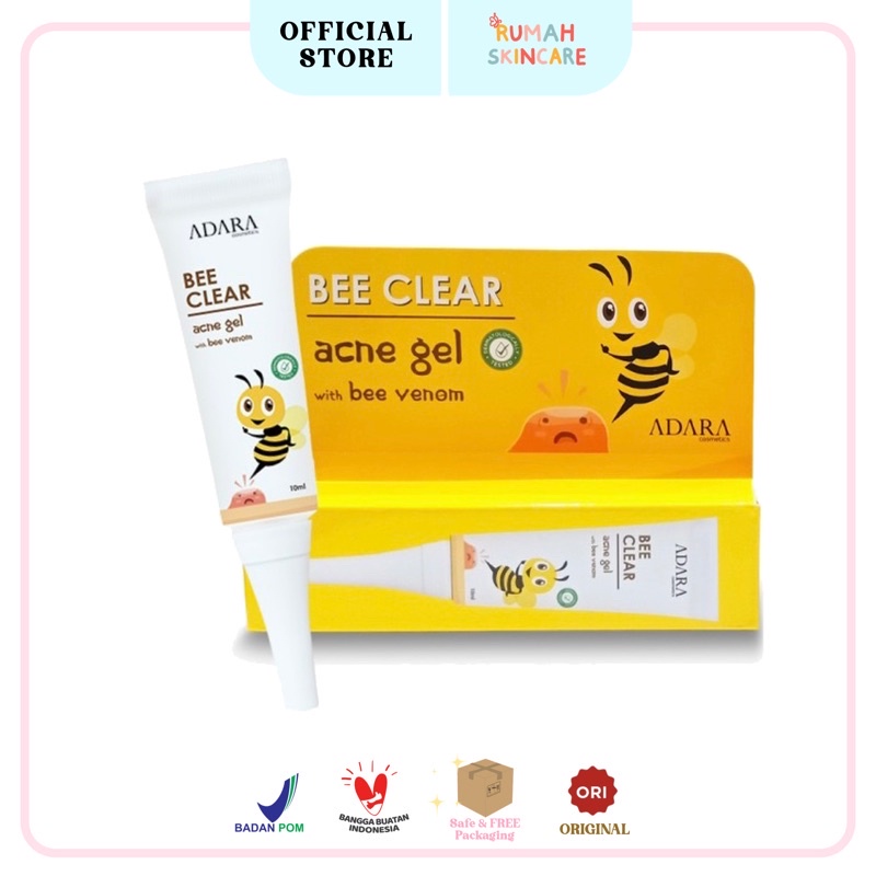 ADARA - Bee Clear Acne Gel With Bee venom / Obat Totol Jerawat