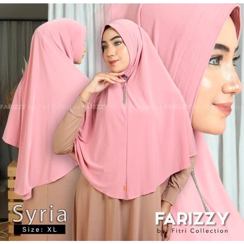 Hijab Instan Jumbo Syria Polos / Kerudung Jersey Jumbo Size L, XL &amp; XXL Desain Simpel Tinggal Sorong Ngak Pake Ribet / Bergok Jumbo Polos Pet Syria / Pakaian penutup Kepala Perempuan / Penutup Aurat Perempuan Muslim Harian