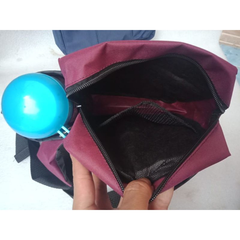 tas pinggang selempang botol multipungsi tas sepedah  setang handlebar