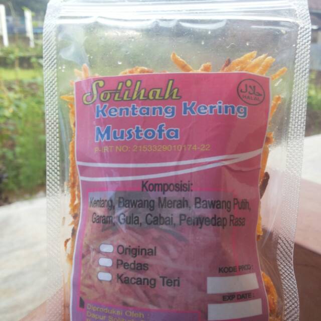 

Kentang Kering Mustofa 100gr