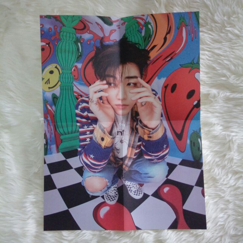 Folded poster jaemin crazy fp pc