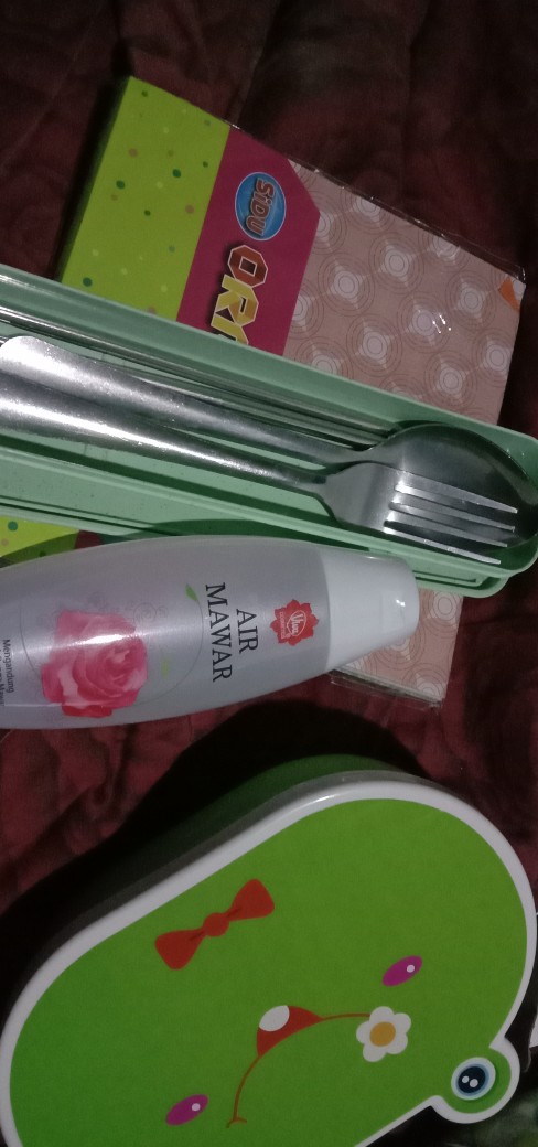 3 In 1 Sendok Set Stainless Steel