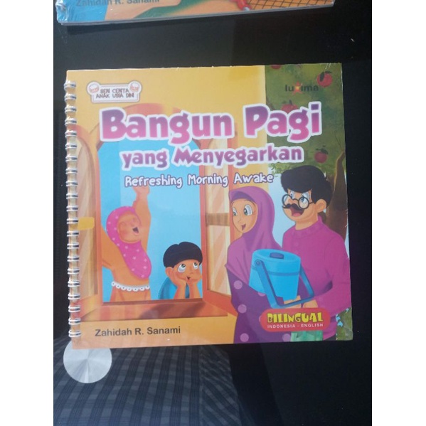 Buku Cerita Anak PAUD TK Belajar Membaca Luxima Aktivitas Harian Bangun Pagi Yang menyegarkan