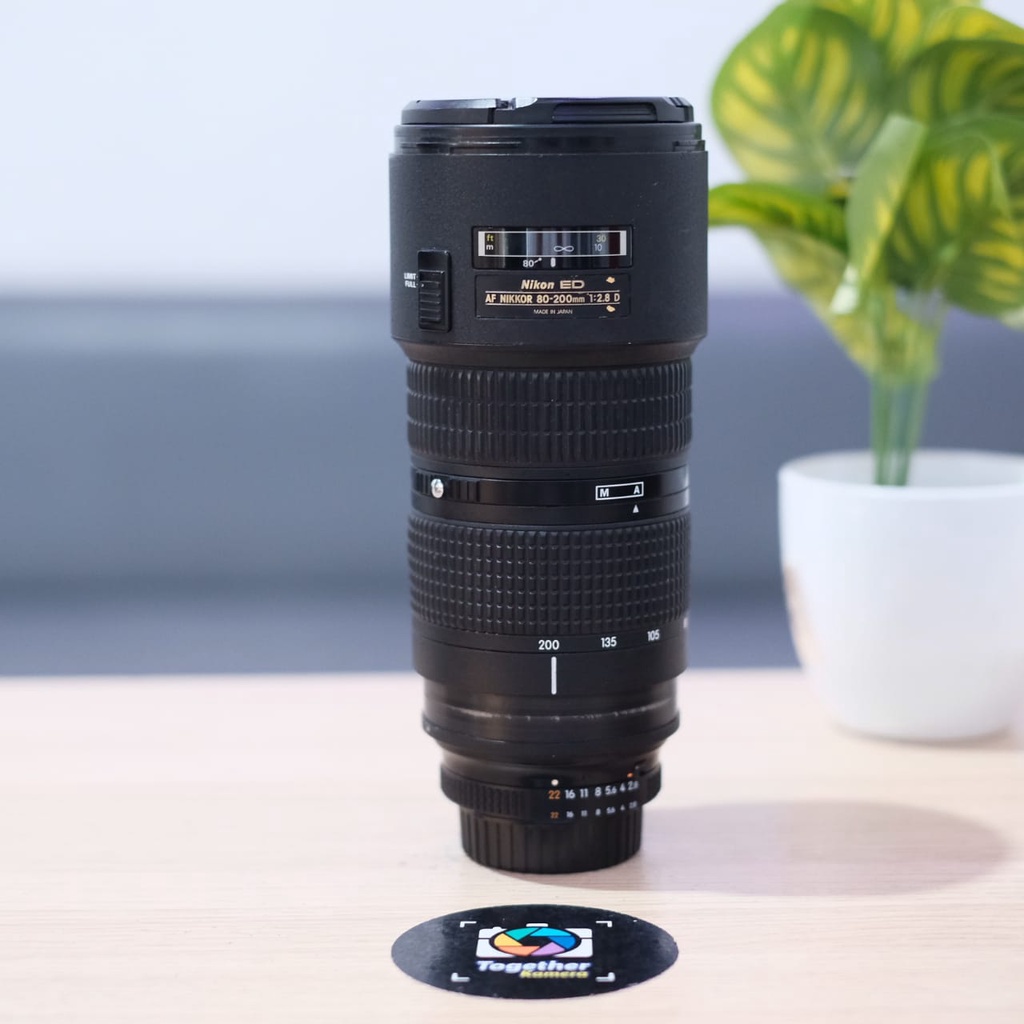 lensa telle 80-200mm f2.8D afd for nikon second mulus nominus