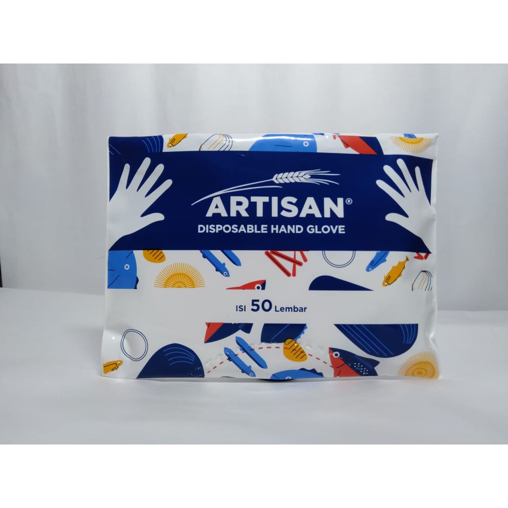 Handgloves Plastik Bening Isi 50pcs  | Sarung Tangan Plastik  | Plastic Gloves Tebal Premium Murah
