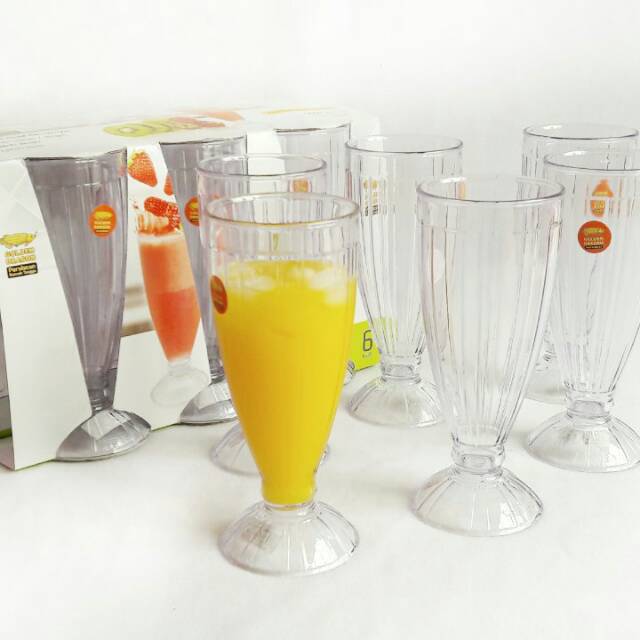 Gelas jus plastik