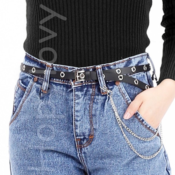 HOPYLOVY - Ikat Pinggang Ring Belt Wanita Piper