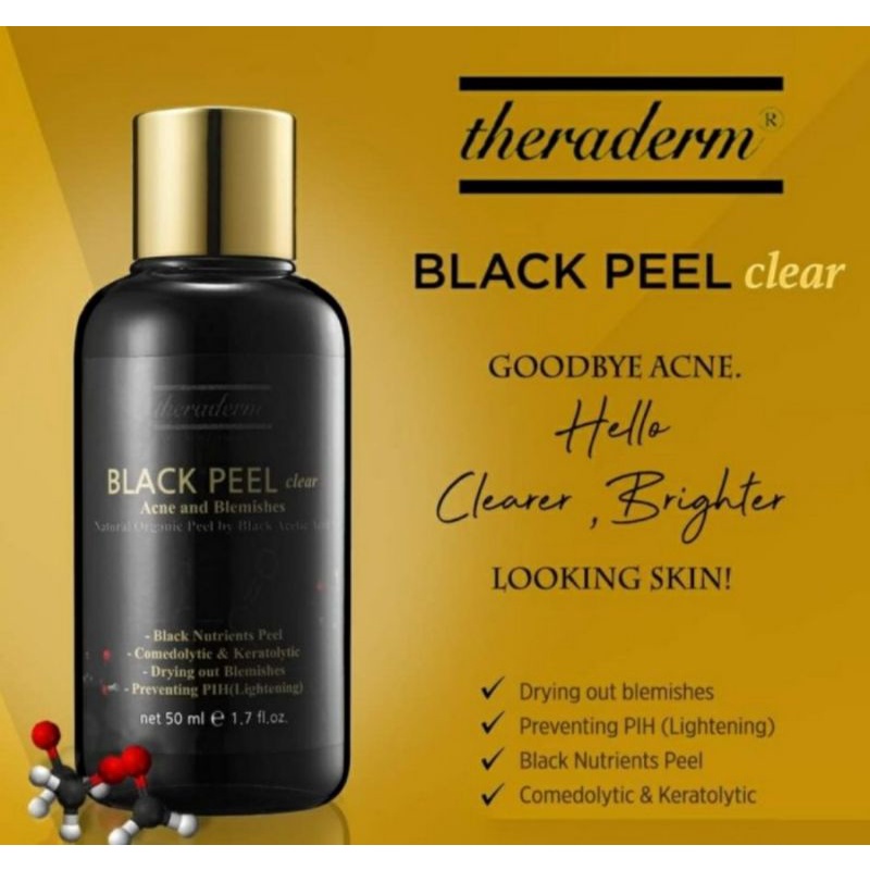 theraderm black peel
