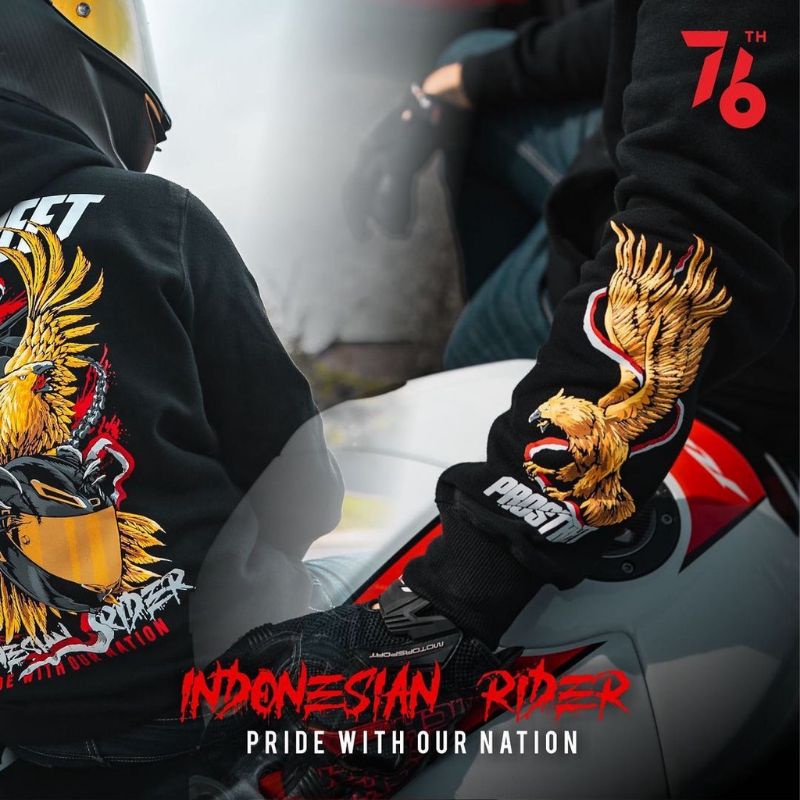 HOODIE PROSTREET GARUDA / THE INDEPENDENCE OF INDONESIA ORIGINAL