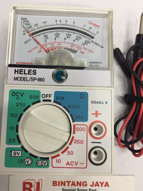 Multitester mini analog Heles SP860 / multimeter mini  tester analog