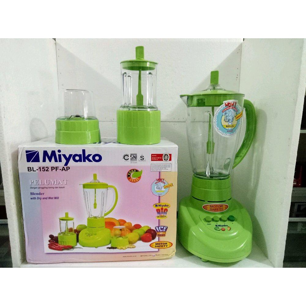 Blender Miyako Bl-152 Pf-Ap ati pecah tahan banting ori full mantap