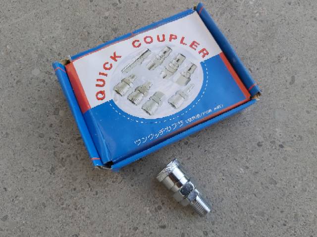 Quick Coupler SM 20 Taiwan / sambungan selang kompresor