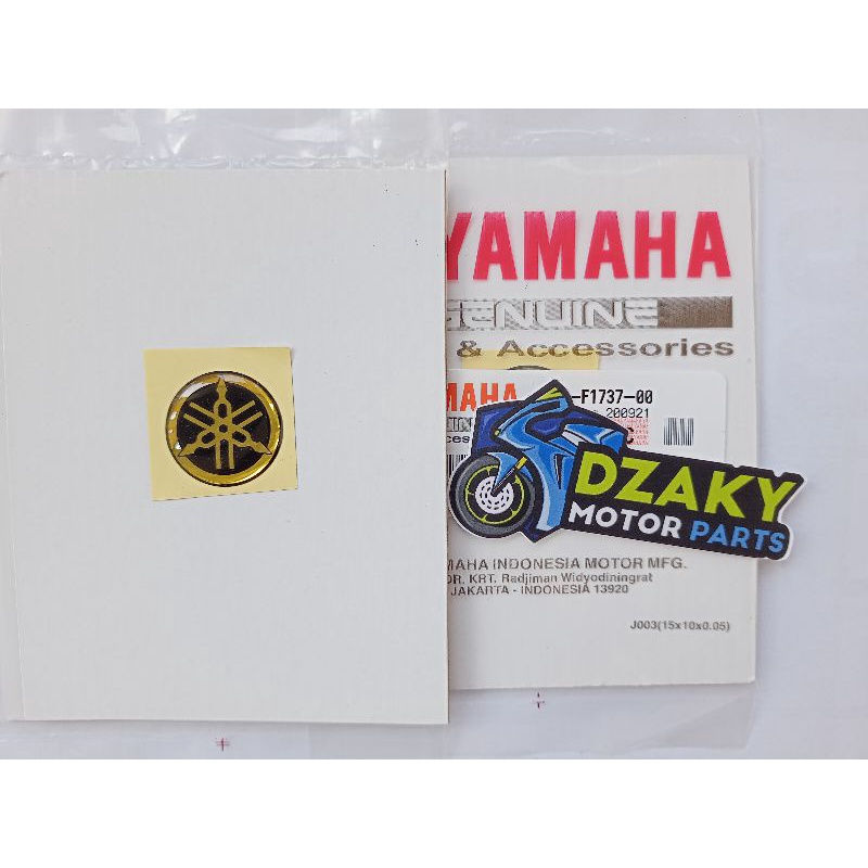 Jual Emblem Logo Yamaha Gold Garputala Original Shopee Indonesia