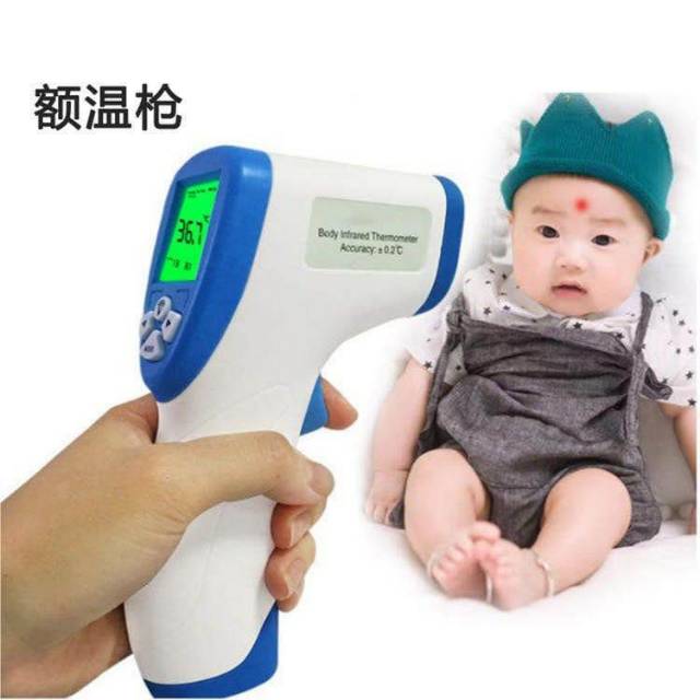 LEELVIS GXG01 - TERMO GUN INFRARED ALAT UKUR SUHU NON KONTAK TUBUH - ADA LAMPU BACKLIGHT DISPLAY