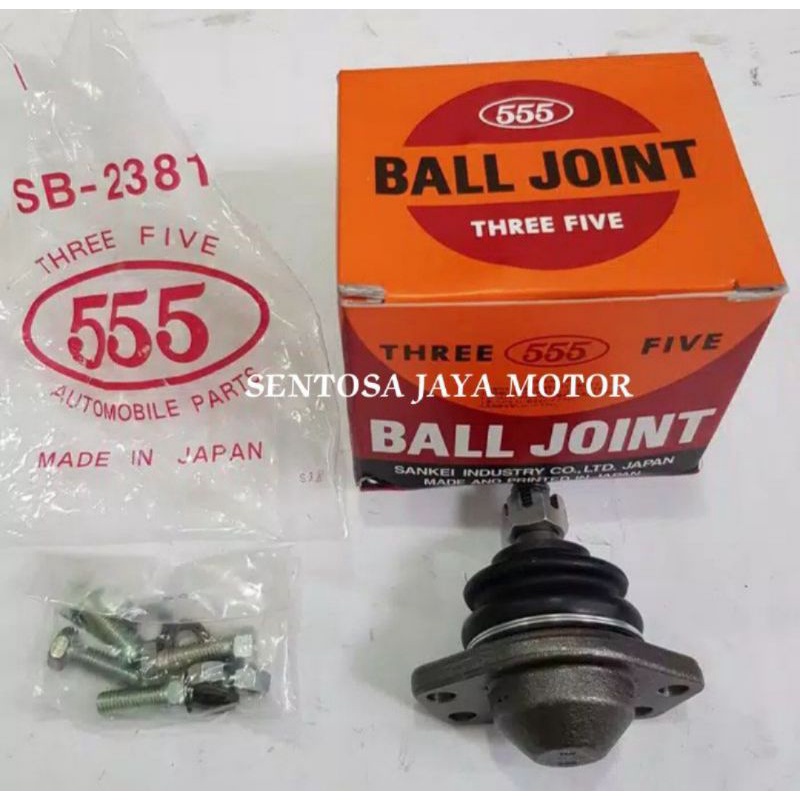 BALL JOINT UPPER ATAS KIJANG 5K 7K SUPER GRAND KAPSUL 555 JAPAN HARGA 1PC