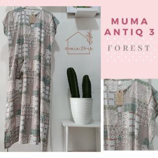 MUMA ANTIQ FOREST || Homedress Rayon Original by Momie Dress