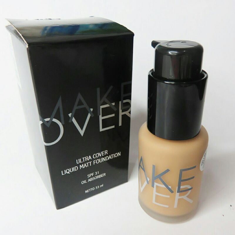 MAKE OVER Ultra Cover Liquid Matte Foundation 33ml