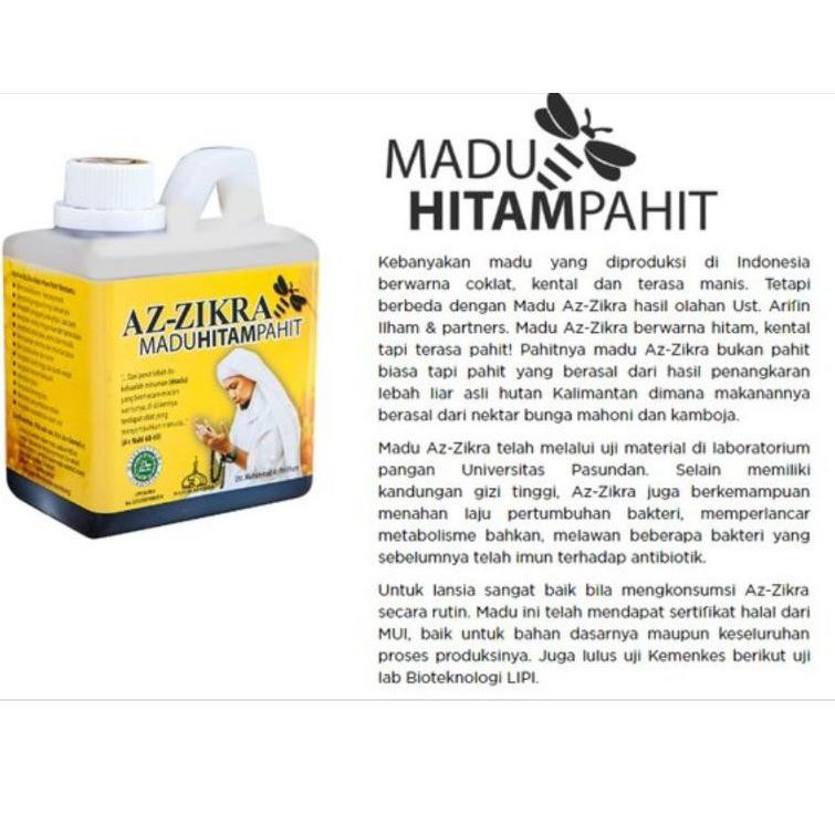 

LΔgί ppЦlᗴrAsli 100% Madu Az Zikra Hitam Pahit + Brosur // Madu Az-Zikra Hitam Pahit 500gram c0dE|