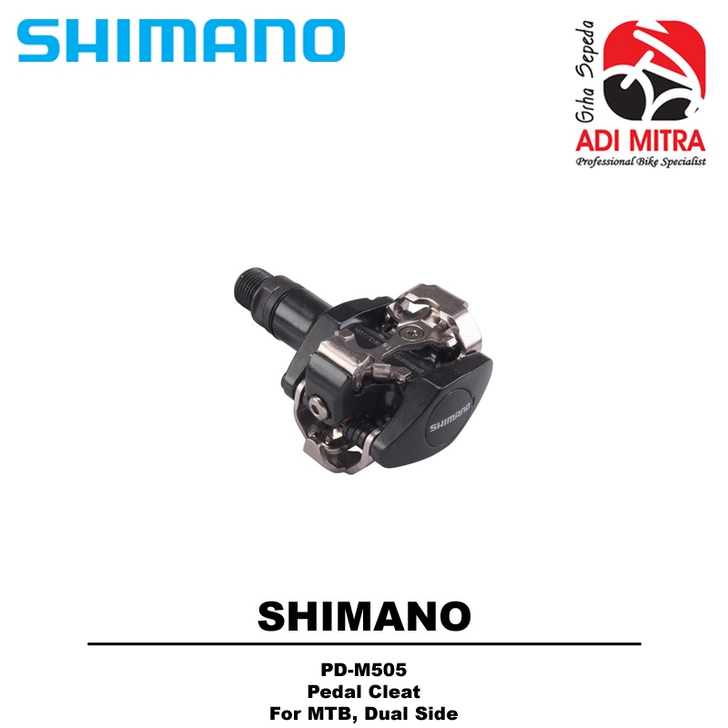 Shimano PD-M505 Pedal Cleat Sepeda MTB