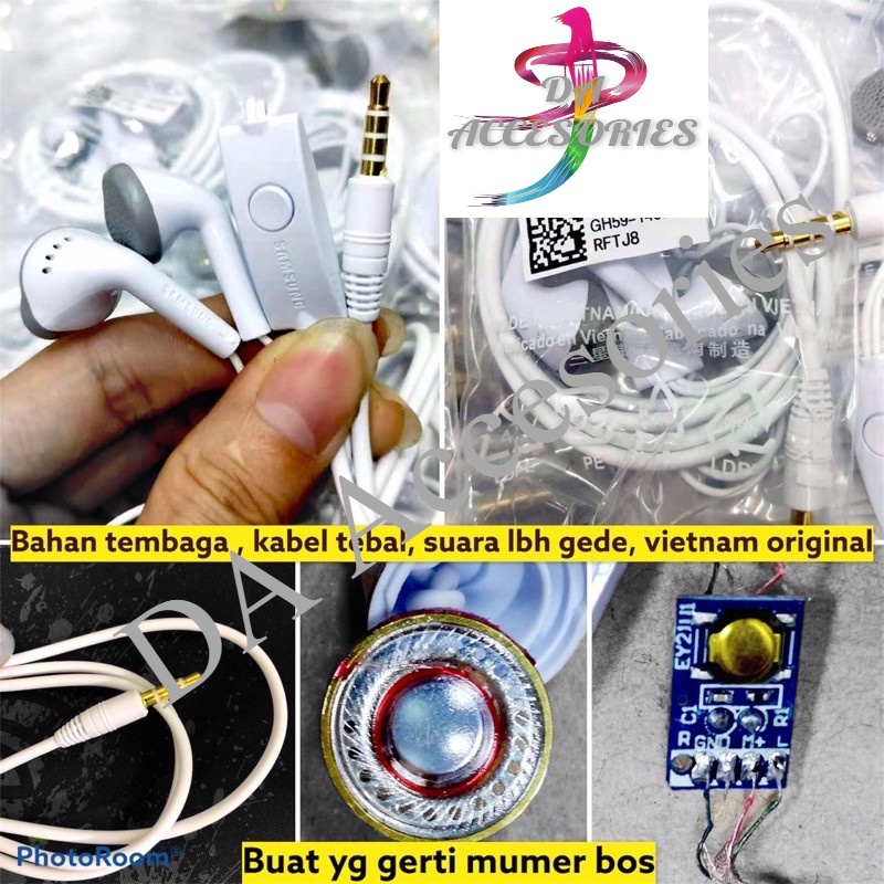 Earphone / Headset / handsfree samsung j1ace original vietnam