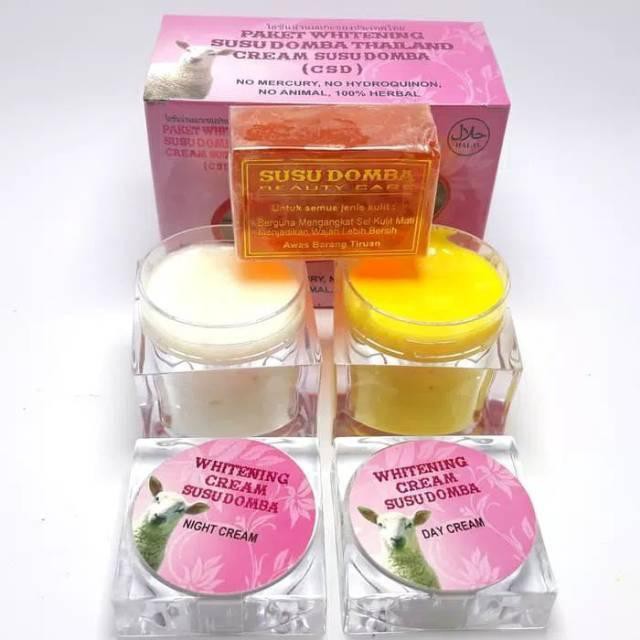 Cream Susu Domba ORIGINAL HALAL- CSD Paket Whitening CSD BIG - ukuran besar