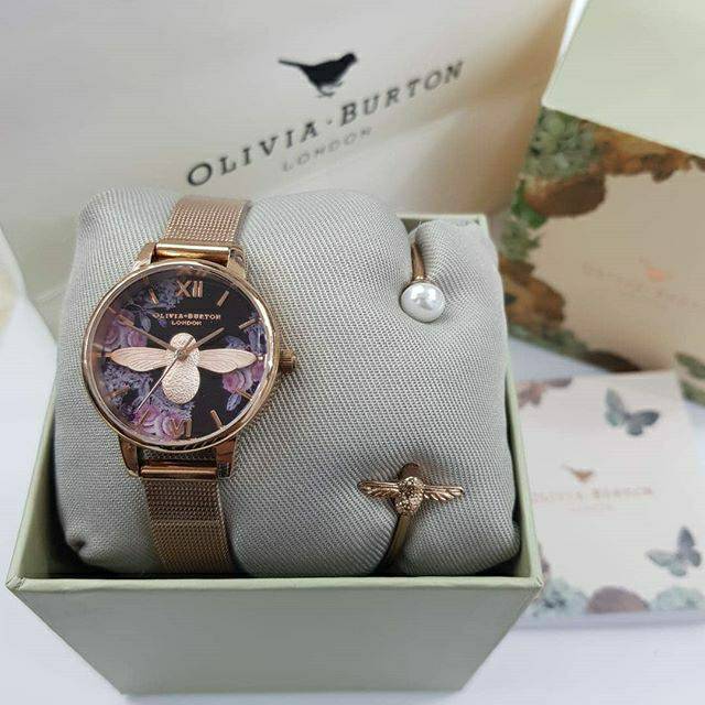 Olivia Burton watch with bangle