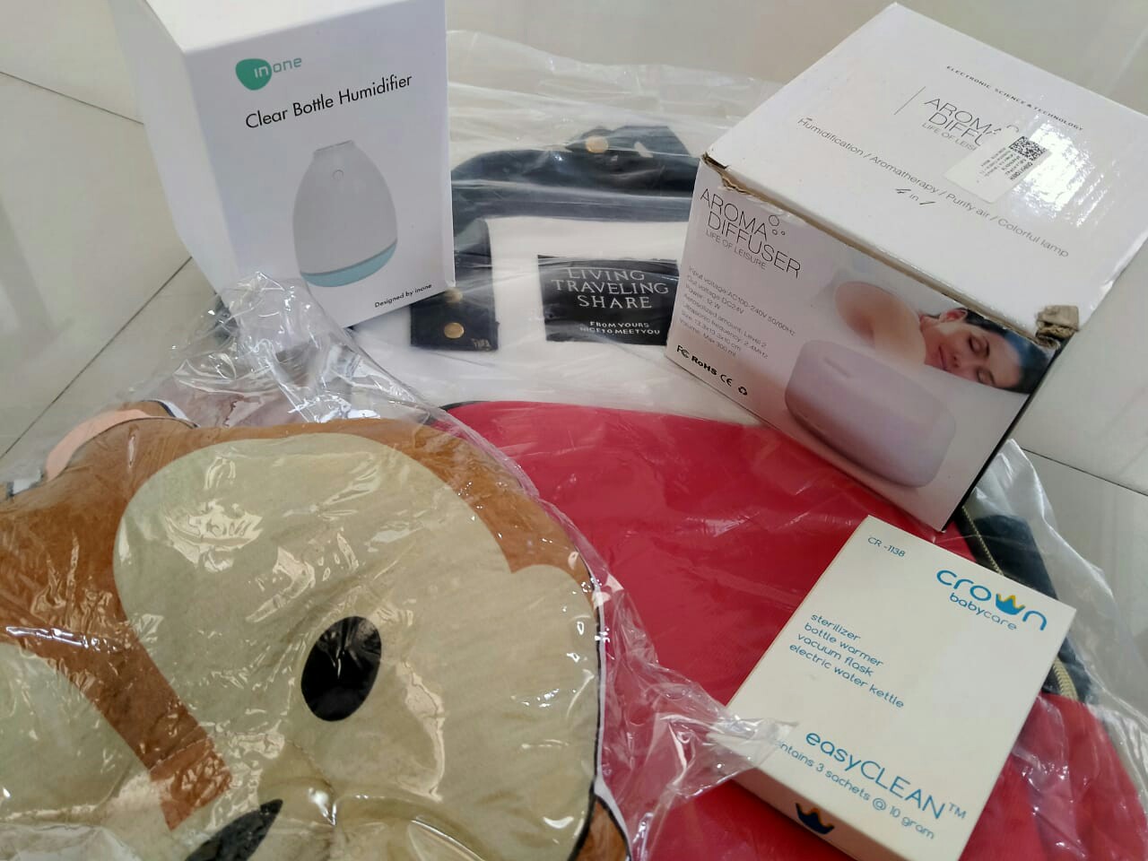 Humidifier Purifier Diffuser Portable Penjernih Udara Aroma Terapi Aromateraphy Essential Oil