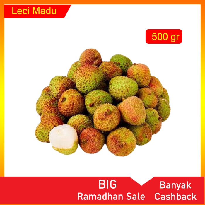 

Buah Leci Segar 500 gram