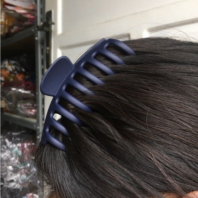 Jepit Rambut Tabung ukuran Jumbo 11cm Warna Dark Forest DC 745 / CS