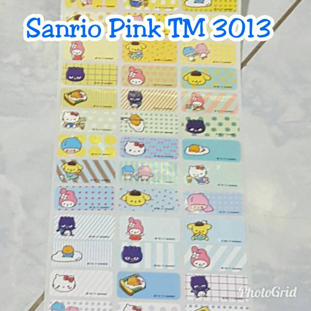 

Sanrio pink label waterproof TM3013