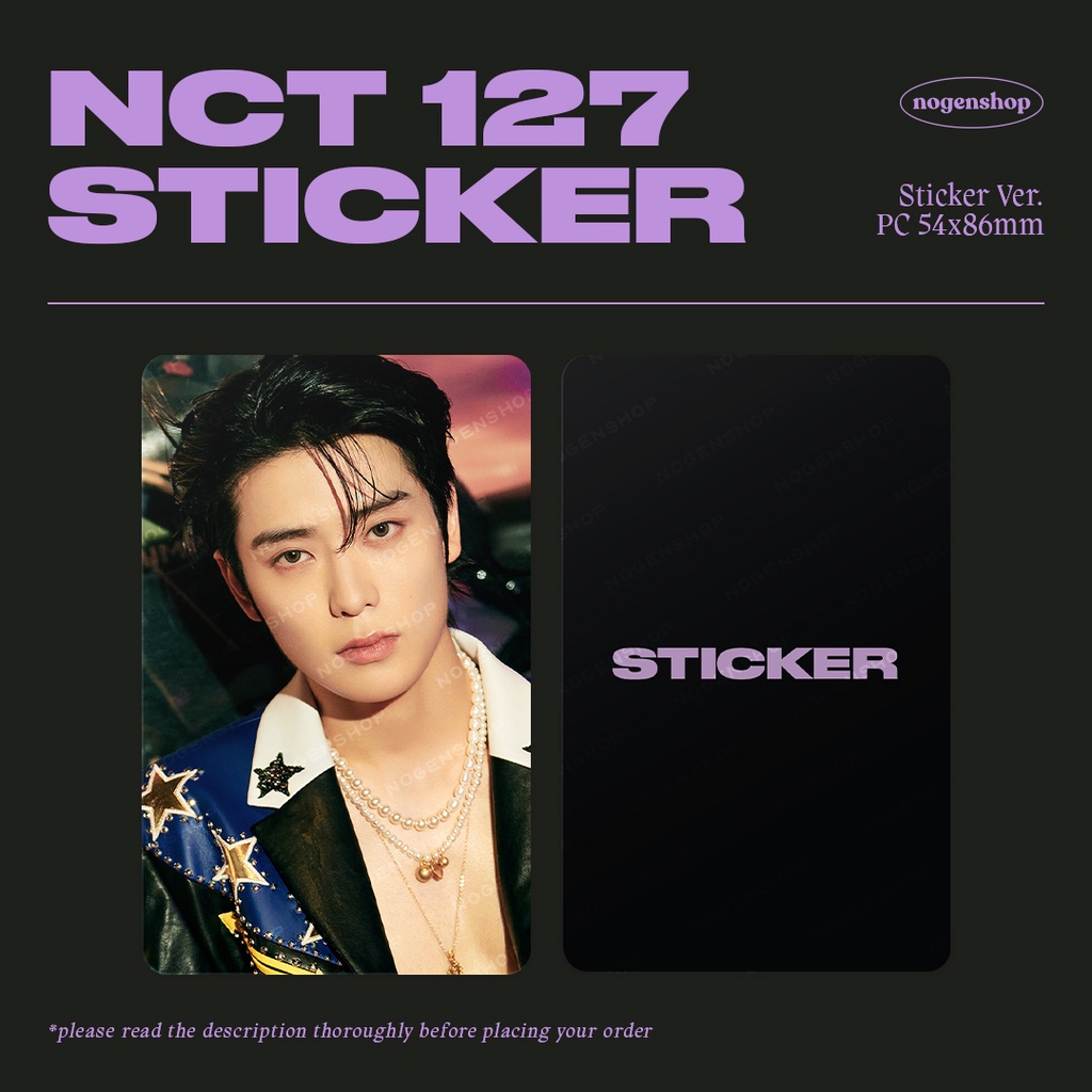 Jual PHOTOCARD PC NCT 127 STICKER [MV VER.] Indonesia
