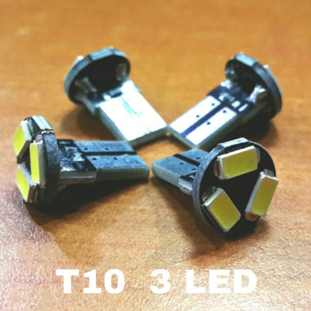 T10 3 led senja plat nomor plafon sein dll