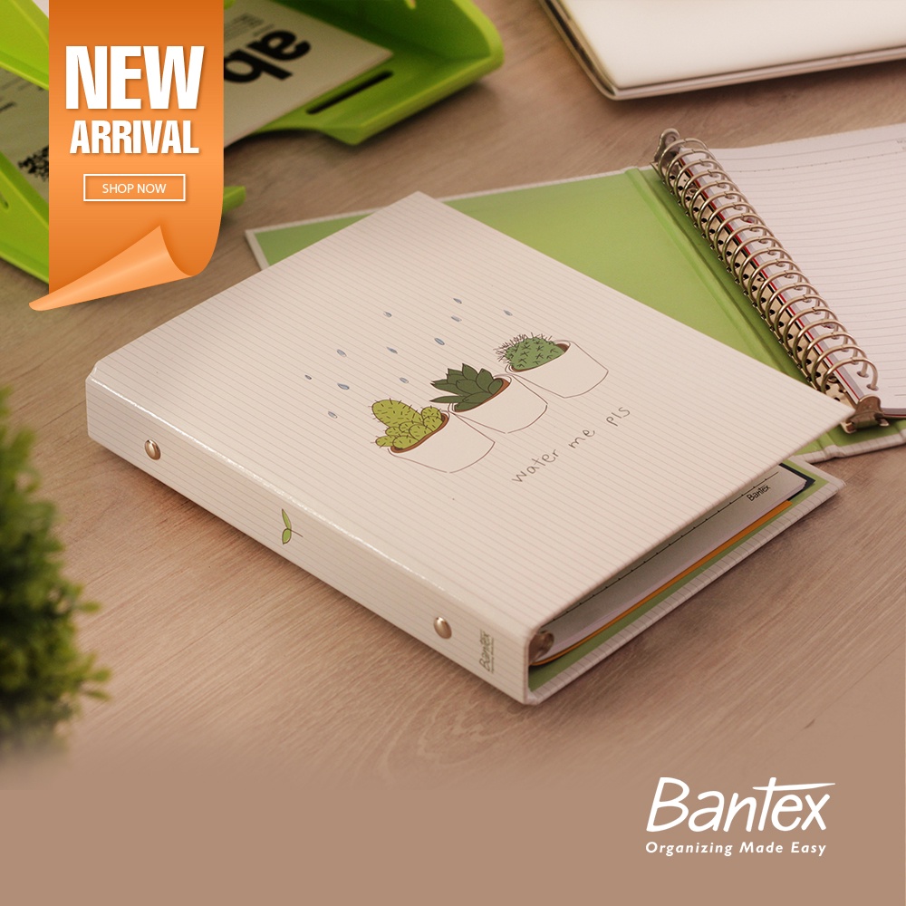 

R2GO - Bantex Multiring Binder A5 / B5 - Water Me