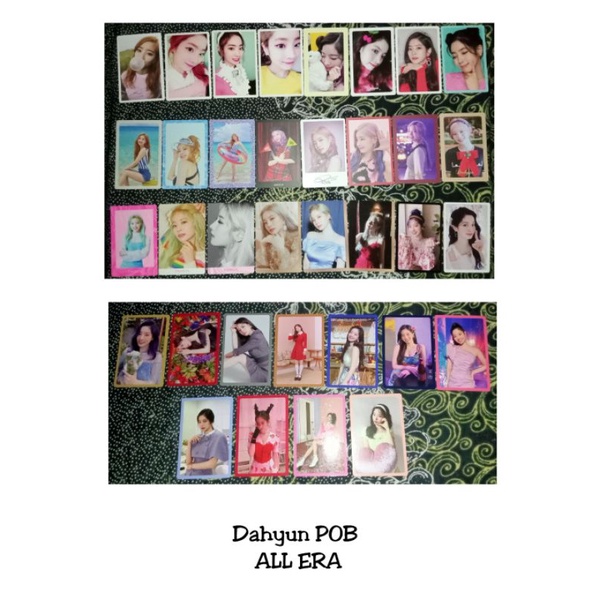 TWICE DAHYUN POB ALL ERA