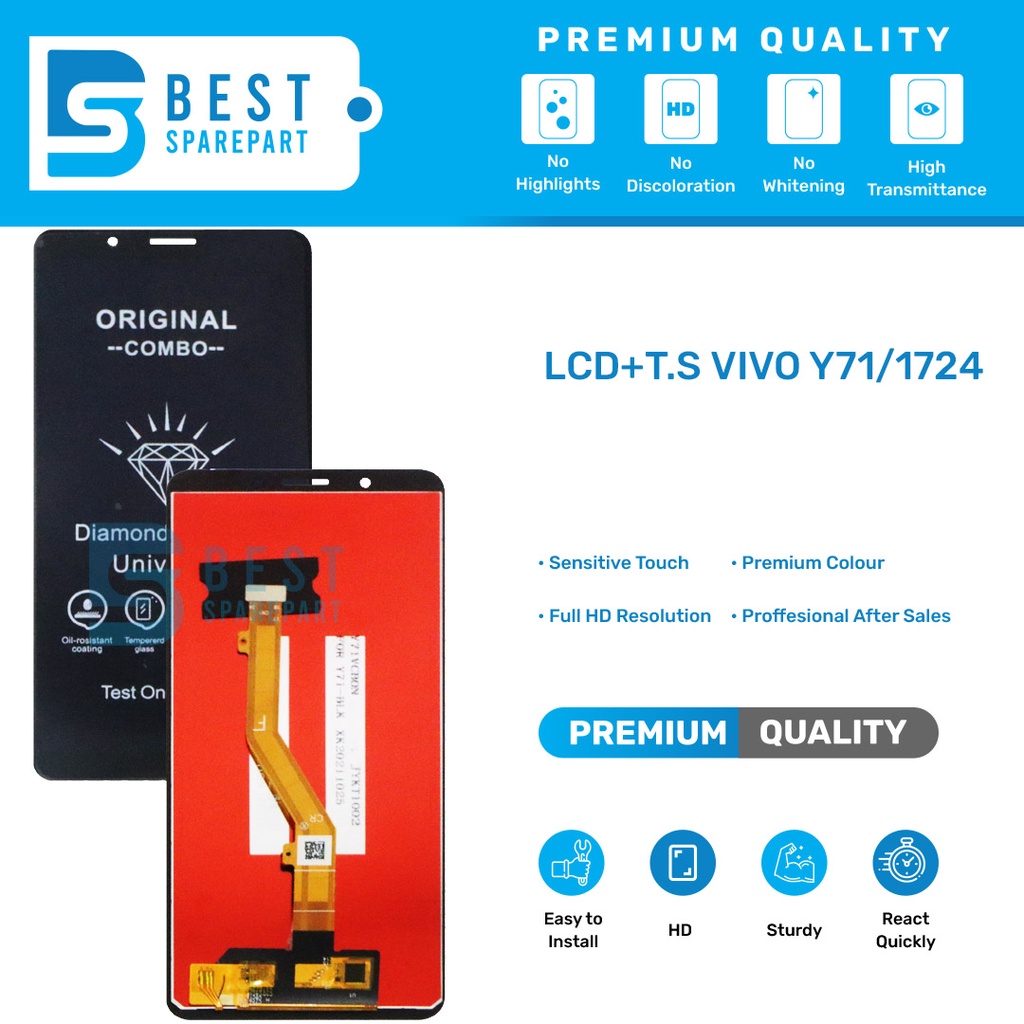 LCD TOUCHSCREEN VIVO Y71 / 1724 /A1601