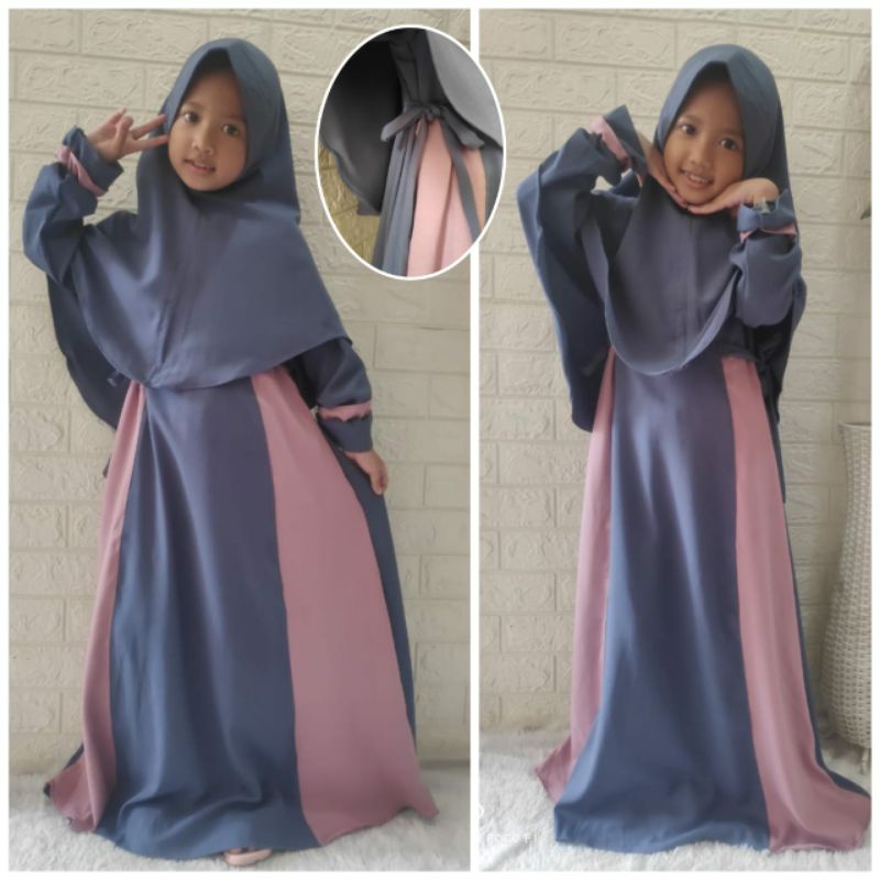 Gamis Set Krudung Anak Terbaru