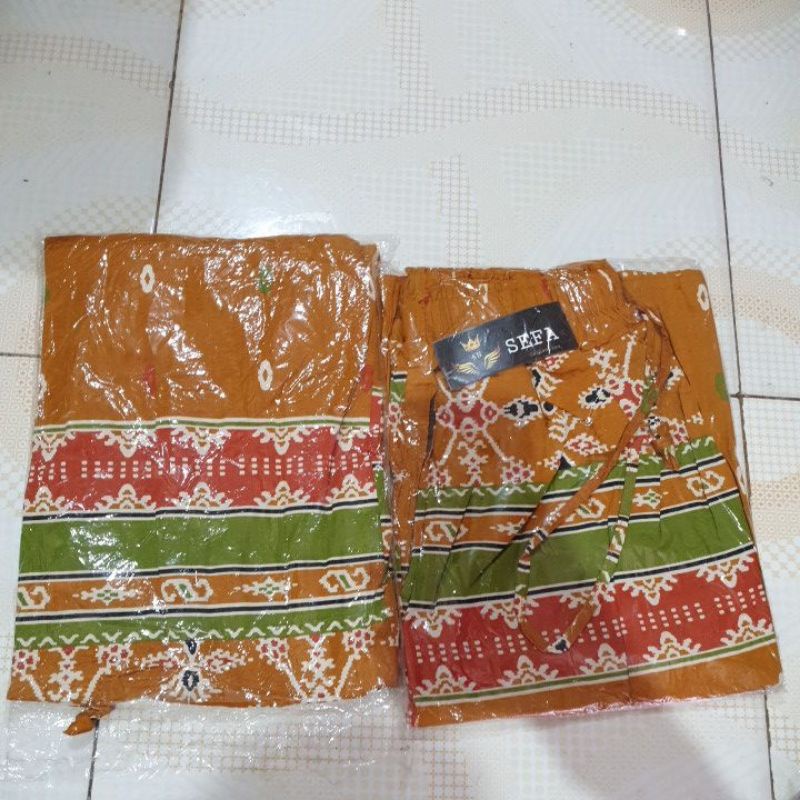 Celana Kulot Batik Dan Bunga / Pendek 7/8 Dewasa Fit to L s/d XL Bahan Katun Stretch-Motif 13