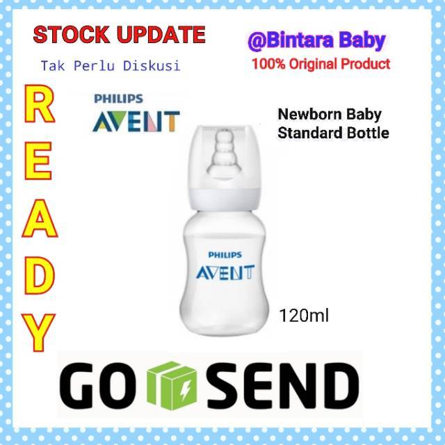 Philips Avent Slim Neck Botol susu Avent Essential Bottle slim neck avent newborn botol susu newborn Philips Avent Anti kolik