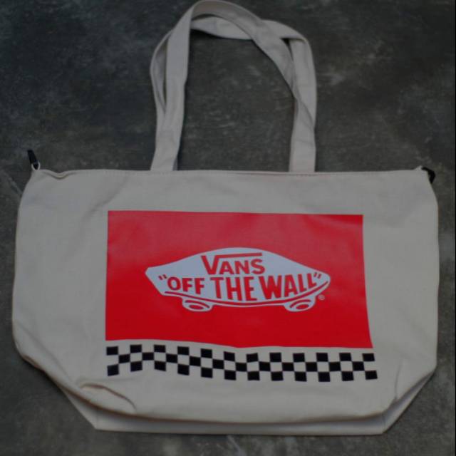 Vans Totebag/Slingbag Appendix Japan White