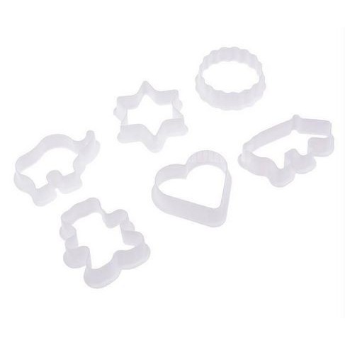 Mix Shape Cutter - Cetakan Kue Bentuk Campur (6pcs)