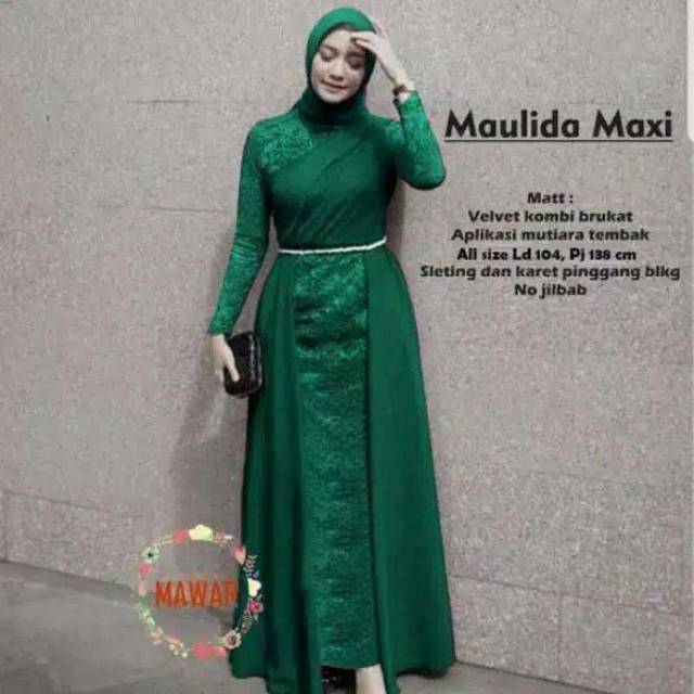 Maulida maxi - baju pesta murah Gayatri Batik