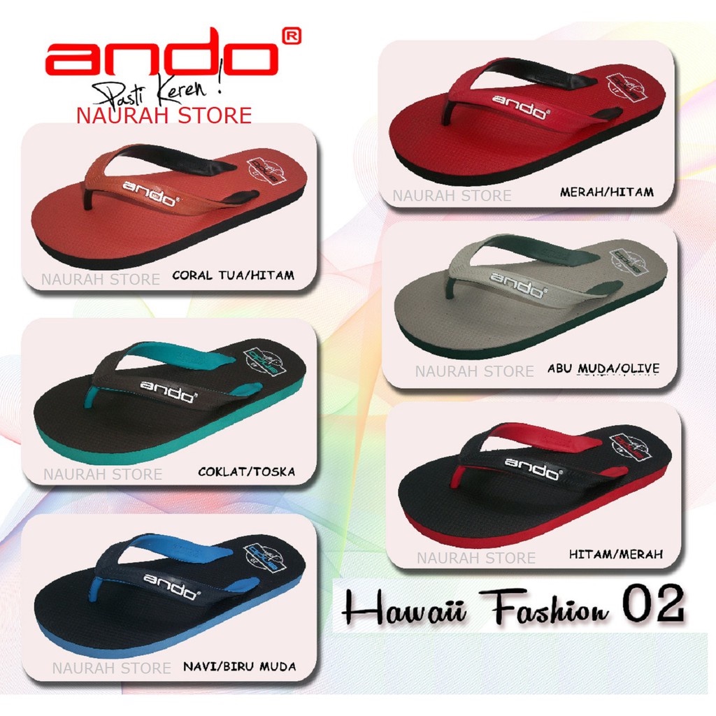 HAWAII FASHION 02 PENTAGON JAMAIKA BLAZER ORIGINAL 38-42 SANDAL JEPIT PRIA KARET KUALITAS IMPORTMODEL TERBARU