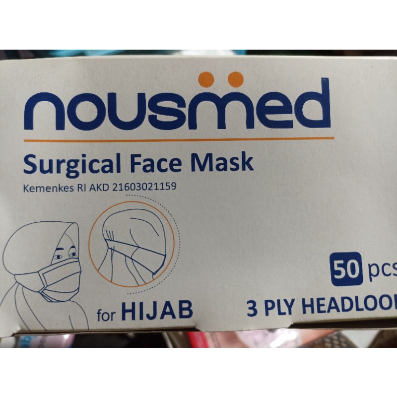 Masker Hijab Nousmed (15pcs)