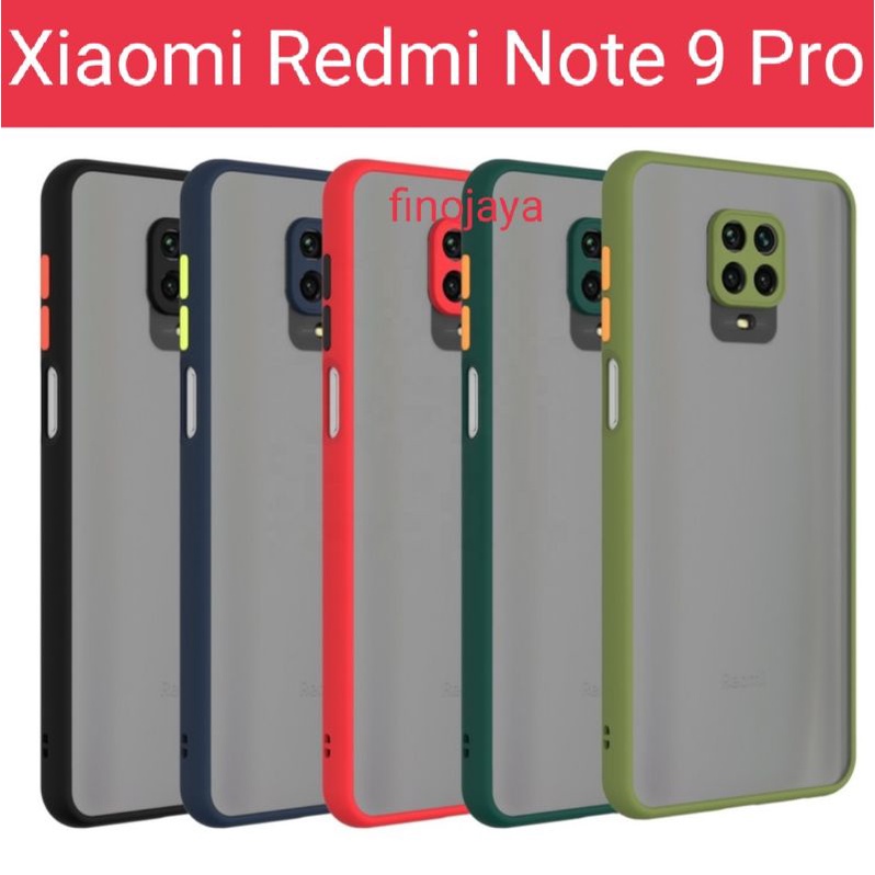 Case Aero My Choice Xiaomi Note 9 Pro Silikon Dove Pelindung Camera