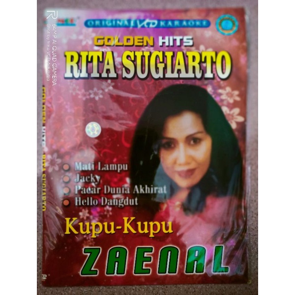 VCD original dangdut hits Rita Sugiarto zaenal